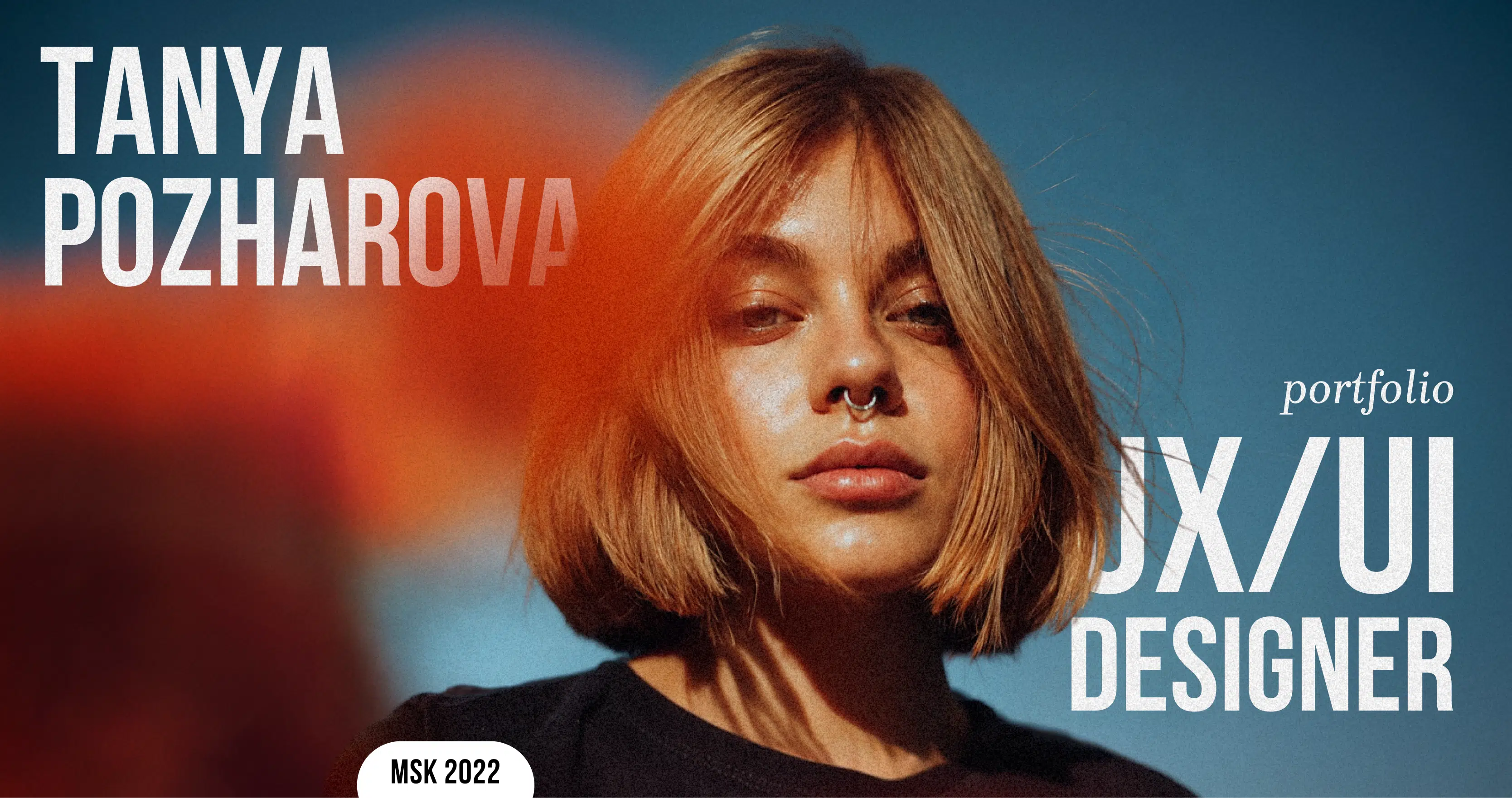 Tanya Pozharova portfolio banner